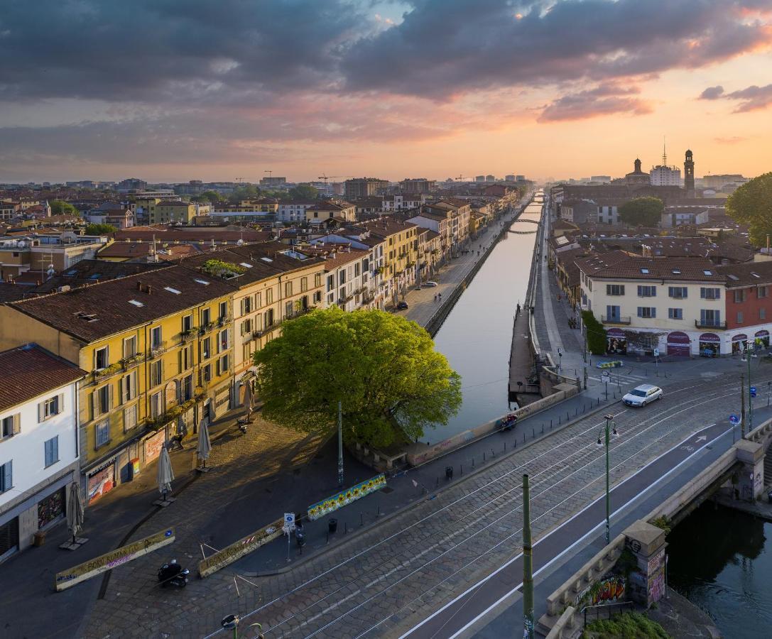 Navigli-Duomo Exclusive Design Loft Su Due Piani Con Wifi Apartment Milan Luaran gambar